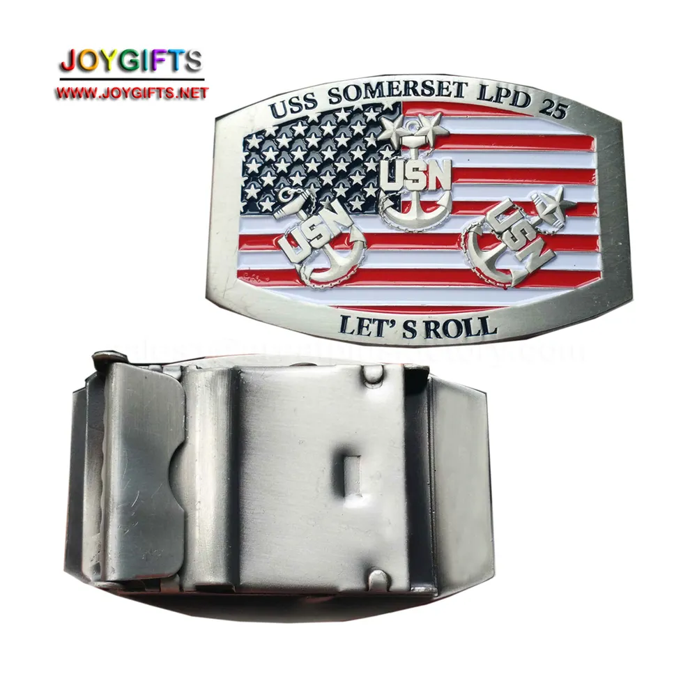 Antique Gold and Silver Belt Buckle