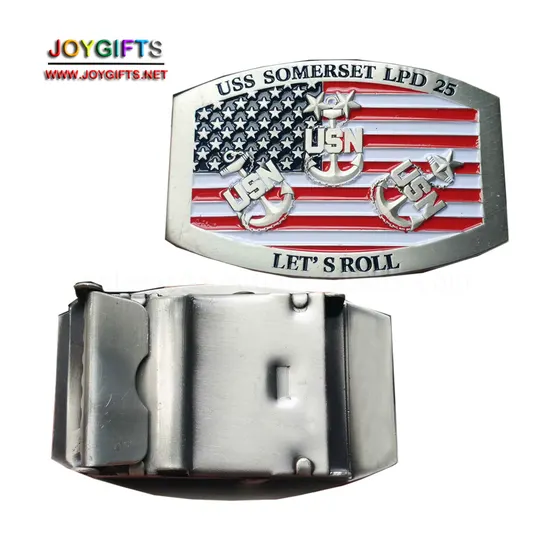 Antique Gold and Silver Belt Buckle