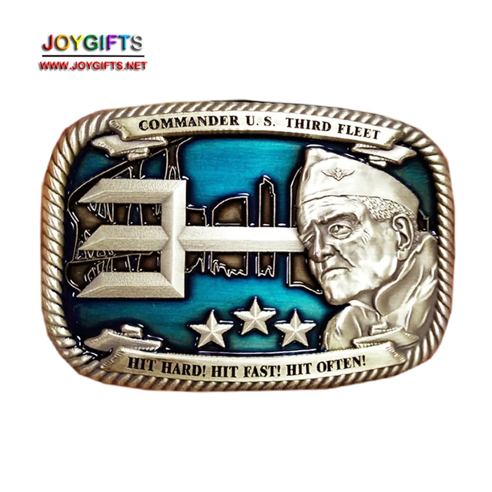 Fleet Web Belt Buckle — view 2