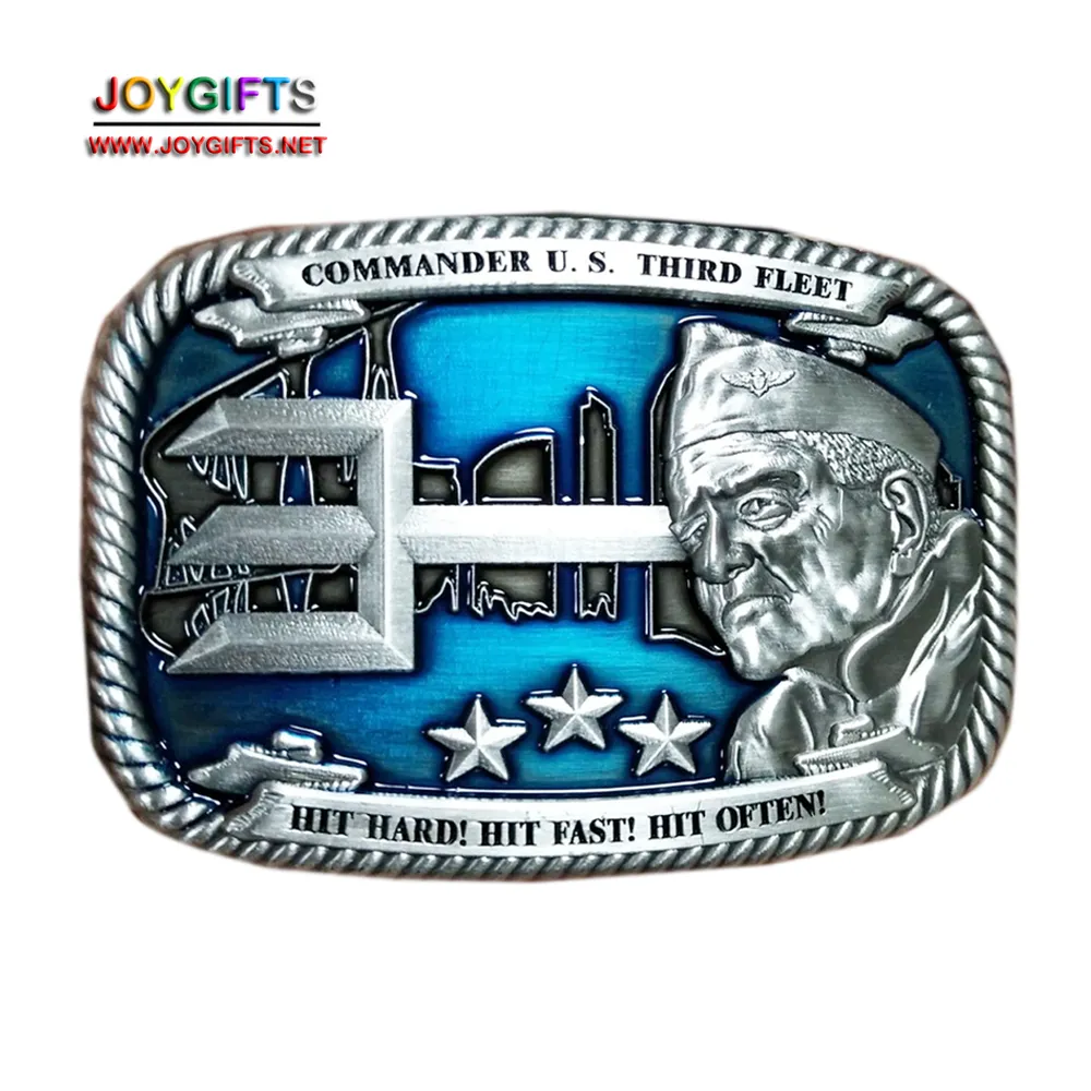 US Commander Belt Buckle — view 2